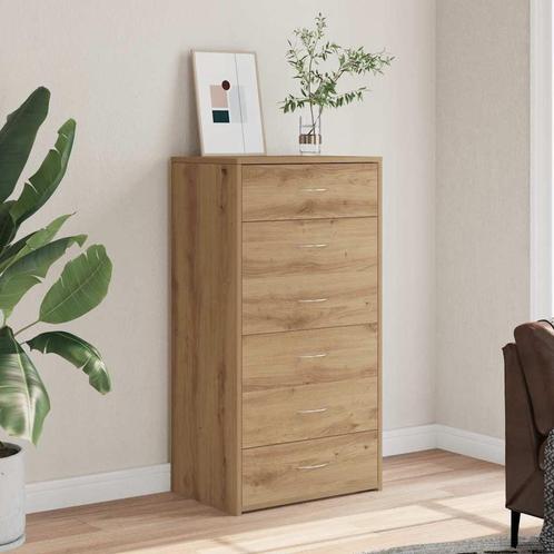 Dressoir met 6 Lades Eiken | Tweedekansje | OP = OP, Huis en Inrichting, Kasten | Dressoirs, 50 tot 100 cm, 25 tot 50 cm, Met lade(s)