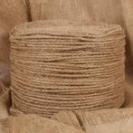 vidaXL Touw 250 m lang 8 mm dik jute, Verzenden, Nieuw