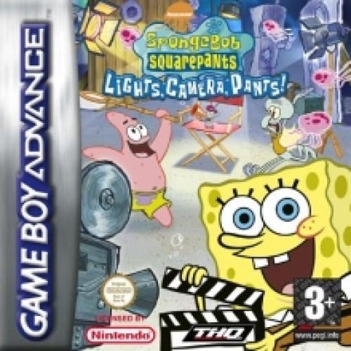Spongebob Licht Uit Camera Aan (GameBoy Advance), Spelcomputers en Games, Games | Nintendo Game Boy, Gebruikt, Verzenden