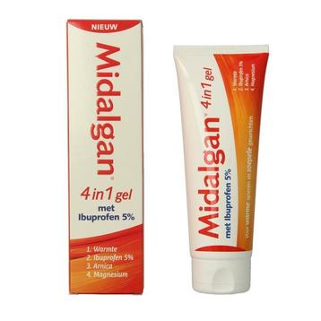 Midalgan 4 in 1 gel + 5% ibuprofen beschikbaar voor biedingen