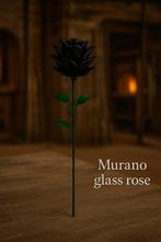 Figuur - Fiore in vetro di Murano - Glas, Antiek en Kunst, Antiek | Glas en Kristal