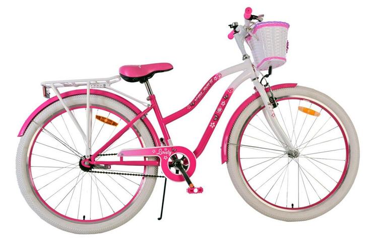 Volare Lovely Kinderfiets - Meisjes - 26 inch - Roze, Fietsen en Brommers, Fietsen | Meisjes, 26 inch of meer, Nieuw, Verzenden