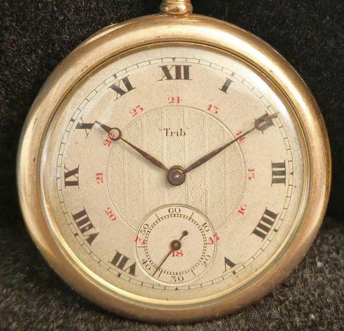 Reloj de bolsillo antiguo siglo modernista jugendstil, Sieraden, Tassen en Uiterlijk, Horloges | Heren