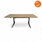 Ahrend 500 zit-sta bureau - nieuw blad naar keuze - zilve..., Werkplek, Ophalen of Verzenden, Gebruikt, Bureau