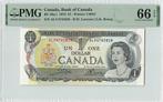 CANADA P.85 - 1 Dollar 1973 PMG 66 EPQ, Verzenden
