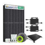 Zonnepanelen pakket voor platdak - 1.4 kW - 2x 700, Ophalen of Verzenden, Nieuw