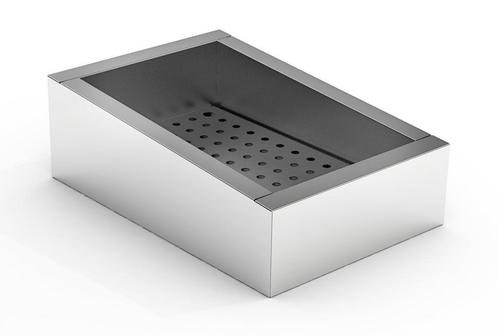 Crushed Ice Bak 1/1 GN Schuin RVS Aisi 304  Afvoer Aan De Be, Zakelijke goederen, Horeca | Keukenapparatuur, Nieuw in verpakking