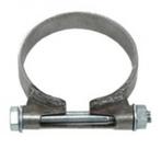 RVS Uitlaatklem 54mm voor 50,8mm RVS buis, Verzenden, Nieuw