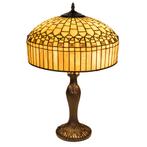 Tiffany tafellamp – Ø 38 × H 59 cm – Geometrisch patroon, Verzenden, Nieuw