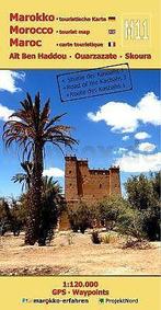Wegenkaart M11 Aït Ben Haddou - Ouarzazate - Skoura Marokko, Boeken, Atlassen en Landkaarten, Nieuw, Verzenden
