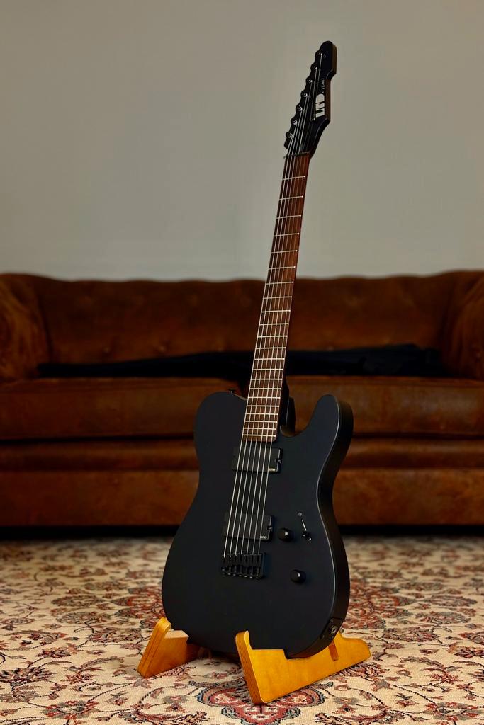 ESP LTD TE-407 | Black Satin, Muziek en Instrumenten, Snaarinstrumenten | Gitaren | Elektrisch