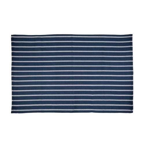 Vogue theedoek blauw-wit gestreept 45,7 x 71,1cm, Huis en Inrichting, Keuken | Keukenbenodigdheden, Verzenden
