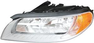 Volvo koplamp links Xc70 S80 V70 2007+ geen xenon  chroom  e, Auto-onderdelen, Verlichting, Nieuw, Volvo, Verzenden