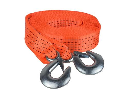 Sleepband Inclusief Haken - 5 Ton X 7.5 Meter - Sleepkabel -, Auto diversen, Autogereedschap, Nieuw, Ophalen of Verzenden