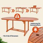 Tuintafel Vanamo uittrekbaar Eucalyptus 150-200x100x74cm..., Verzenden, Nieuw
