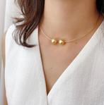 Parure - 18 karaat Geel goud Parel