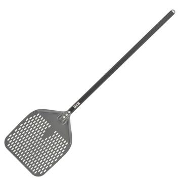 HCB Pizzaschep - geperforeerd blad - 120 cm - geanodiseerd beschikbaar voor biedingen