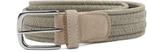 Profuomo Waxed Geweven Riem Khaki maat 115 Heren, Verzenden, Nieuw, Profuomo, Echt leder