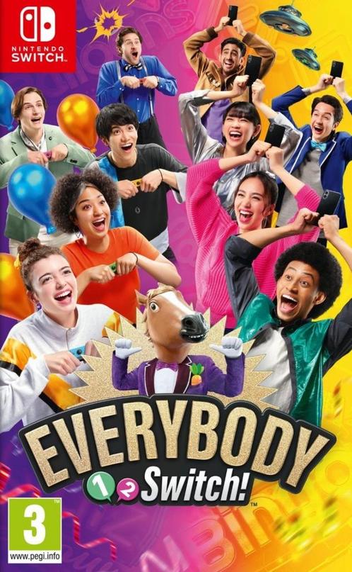 Everybody 1-2 Switch-Italiaans (NSW) NIEUW, Spelcomputers en Games, Games | Nintendo Switch, Nieuw, Ophalen of Verzenden