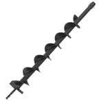 vidaXL Grondboor 80 mm staal, Doe-het-zelf en Verbouw, Verzenden, Nieuw