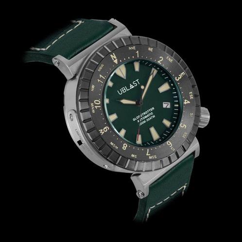 Ublast - Globetrotter - UBGT46GN - Ltd Edition - Heren -, Sieraden, Tassen en Uiterlijk, Horloges | Heren