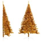 vidaXL Kunstkerstboom half met standaard 240 cm PET, Diversen, Kerst, Verzenden, Nieuw
