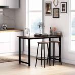 Barstoelen -  - Stalen frame - Modern design - Zwart, Huis en Inrichting, Barkrukken, Ophalen of Verzenden, Nieuw