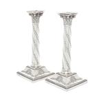 Hawksworth, Eyre & Co Ltd, Sheffield - Kaarsenhouder (2) -, Antiek en Kunst