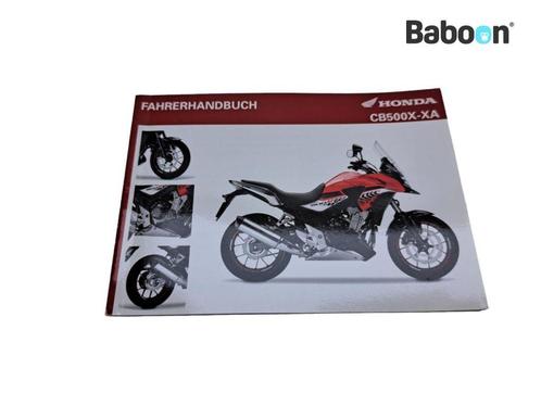 Instructie Boek Honda CB 500 X 2013-2016 (CB500X PC46), Motoren, Onderdelen | Honda, Gebruikt, Verzenden