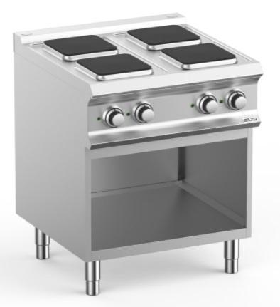 Elektrisch fornuis | staand model | 4 kookplaten, Zakelijke goederen, Horeca | Keukenapparatuur, Nieuw in verpakking, Verzenden