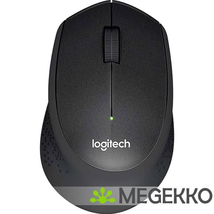 Logitech Mouse M330 Silent Plus Zwart Draadloze Muis, Computers en Software, Muizen, Nieuw, Verzenden