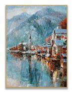 StefanoArt - Spire by the Still Lake