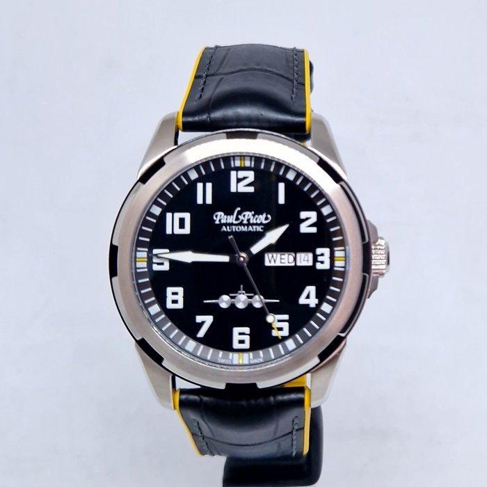 Paul Picot - Pilot P2053 - P2053 - Heren - 2020+, Sieraden, Tassen en Uiterlijk, Horloges | Heren