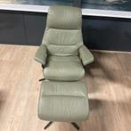 Stressless View - maat medium - relaxfauteuil met hocker, Overige kleuren, Nieuw, Leer, Ophalen of Verzenden