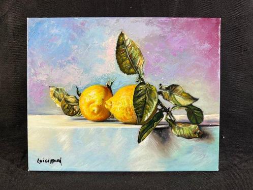 Luigi Mari (XX-XXI) - Limoni, Antiek en Kunst, Kunst | Schilderijen | Klassiek