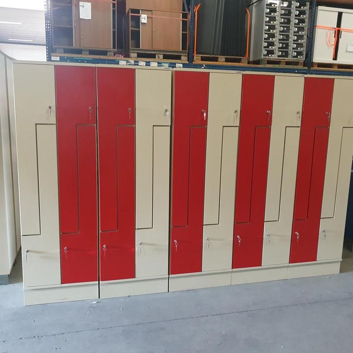 20-deurs Oostwoud Z-lockerkast - 195x300x50 cm, Huis en Inrichting, Kasten | Lockerkasten, Ophalen of Verzenden