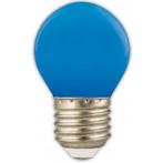 Calex LED kogellamp 240V 1W 12lm E27 Blauw (E27 LED), Verzenden, Nieuw