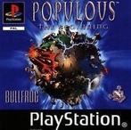 Populous the Beginning (PS1 Games) (Playstation 1), Ophalen of Verzenden, Zo goed als nieuw