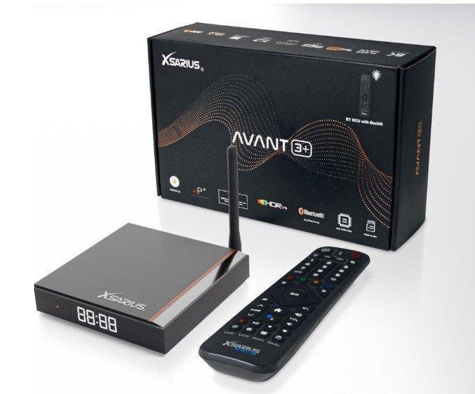Xsarius Avant 3+ 4K IPTV Box, Audio, Tv en Foto, Mediaspelers, Nieuw, HDMI, USB 2.0, Optische audio, Minder dan 500 GB, Verzenden