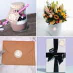 500 stickers labels rol thank you rose rosegold kraft, Ophalen of Verzenden, Nieuw