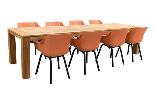 Hartman Sophie Element Terra/Rome brown 320 cm. tuinset -, Tuin en Terras, Tuinsets en Loungesets, Tuinset, Nieuw, Hout, Verzenden