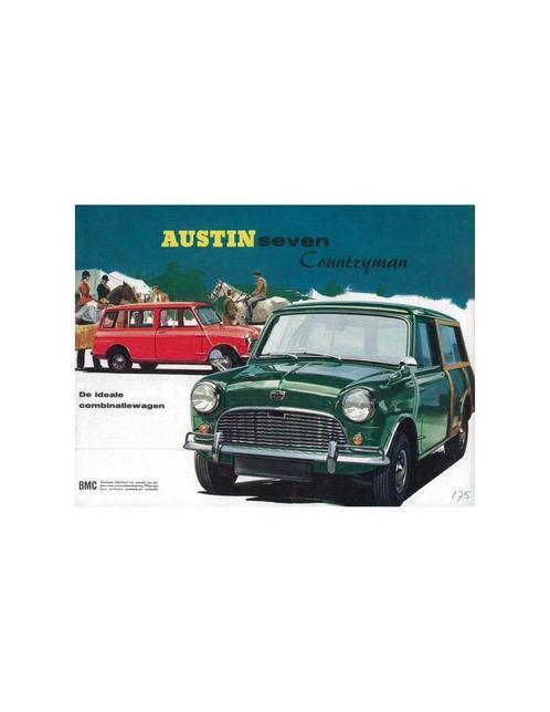 1961 MINI SEVEN COUNTRYMAN BROCHURE NEDERLANDS, Boeken, Auto's | Folders en Tijdschriften