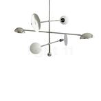 101 Copenhagen Sahn Kroonluchter, chroom - 500 cm, Huis en Inrichting, Verzenden, Nieuw