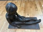 Eugène Bourgouin (1880-1924) - sculptuur, Enfant à la