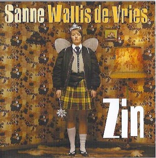 cd - Sanne Wallis de Vries - Zin, Cd's en Dvd's, Cd's | Overige Cd's, Zo goed als nieuw, Verzenden