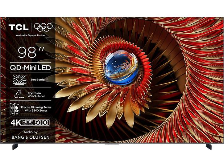 Tcl - UHD-LCD Ultra HD 4K TV - 98 inch, Audio, Tv en Foto, Televisies, 100 cm of meer, 4k (UHD), Nieuw, Overige merken, 100 cm of meer