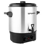 GGM Gastro | Water- & Glühweinkoker - 27 liter - 2kW - RVS, Verzenden, Nieuw in verpakking, RVS Meubilair