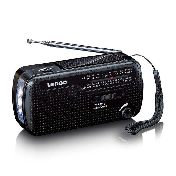 Draagbare opwindbare noodradio zaklamp en powerbank, Audio, Tv en Foto, Radio's, Nieuw, Ophalen of Verzenden