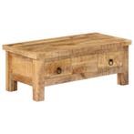 vidaXL Salontafel 90x45x35 cm massief mangohout, Minder dan 50 cm, 50 tot 100 cm, Verzenden, Nieuw