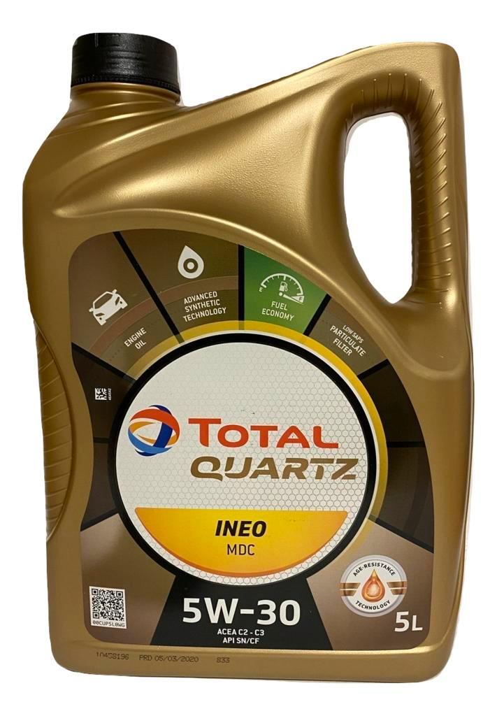 Total Ineo MDC 5W30 5 Liter, Auto diversen, Onderhoudsmiddelen, Ophalen of Verzenden